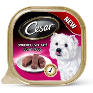 Cesar liver Dog Food 100g.