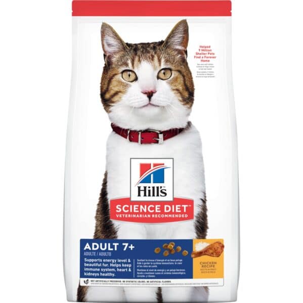Hill's Adult 7+Chicken Recipe Cat Food 3.5kg