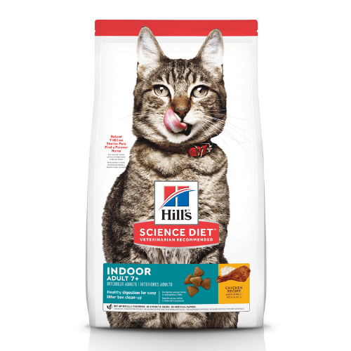 Hill's Adult 7+ Indoor Cat Food Chicken Recipe 1.58kg